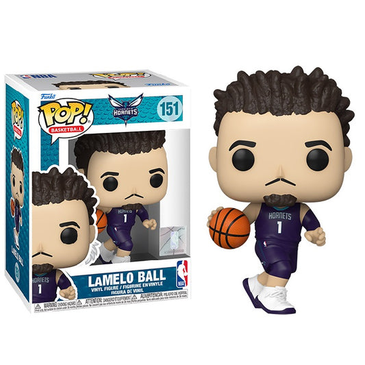 Funko Pop ! Basketball Charlotte Hornets Nba - Lamelo Ball (151) Figure Vinyl
