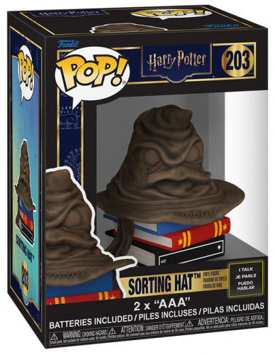 Funko Pop ! SFX Harry Potter - (203) Sorting Hat (Cappello Parlante) W/ Sound - Figure 9cm (Preorder)