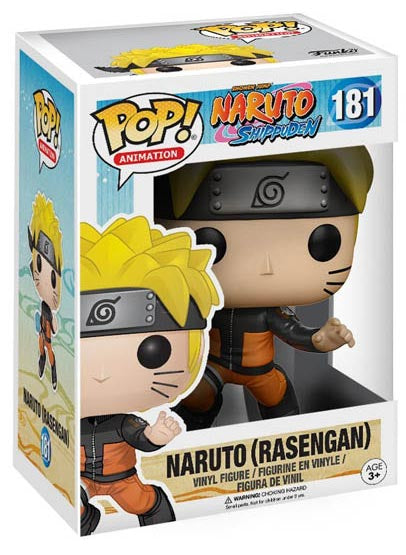 Funko Pop ! Animation Naruto Shippuden - (181) Naruto Rasengan Vinyl Figure 9Cm