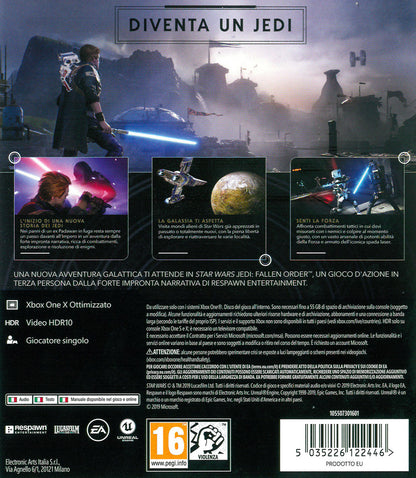 Star Wars Jedi - Fallen Order Xbox One Gioco Italiano Videogioco Eu Nuovo