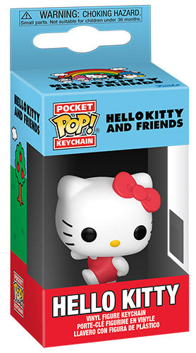 Funko Pop! Pocket Keychain Hello Kitty and Friends - Hello Kitty Vinyl Figure 4cm