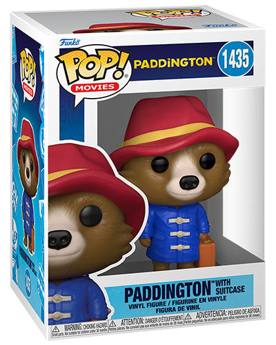 Funko Pop ! Movies Paddington - (1435) Paddington W/ Suitcase Con Valigia Figure