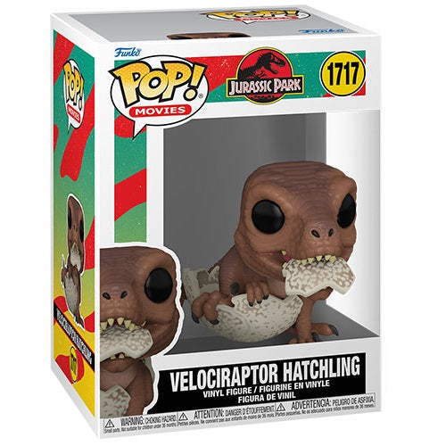 Funko Pop ! Movies - Jurassic Park (1717) Velociraptor Hatchling Figure 9Cm