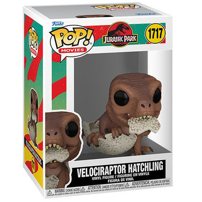 Funko Pop ! Movies - Jurassic Park (1717) Velociraptor Hatchling Figure 9Cm