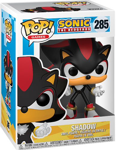 Funko Pop ! Games Sonic The Hedgehog - (285) Shadow Figure Vinyl 9Cm In Stock