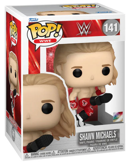 Funko Pop ! Wwe (141) Shawn Michaels Vinyl Figure Wrestling Statuetta Statua 9Cm