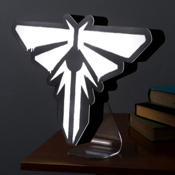 Paladone The Last Of Us Fireflies Logo Light Lampada Playstation Ps5 Da Tavolo