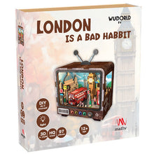 Mathv Puzzle 3D Vintage TV London Is a Bad Habbit (MNH0002)