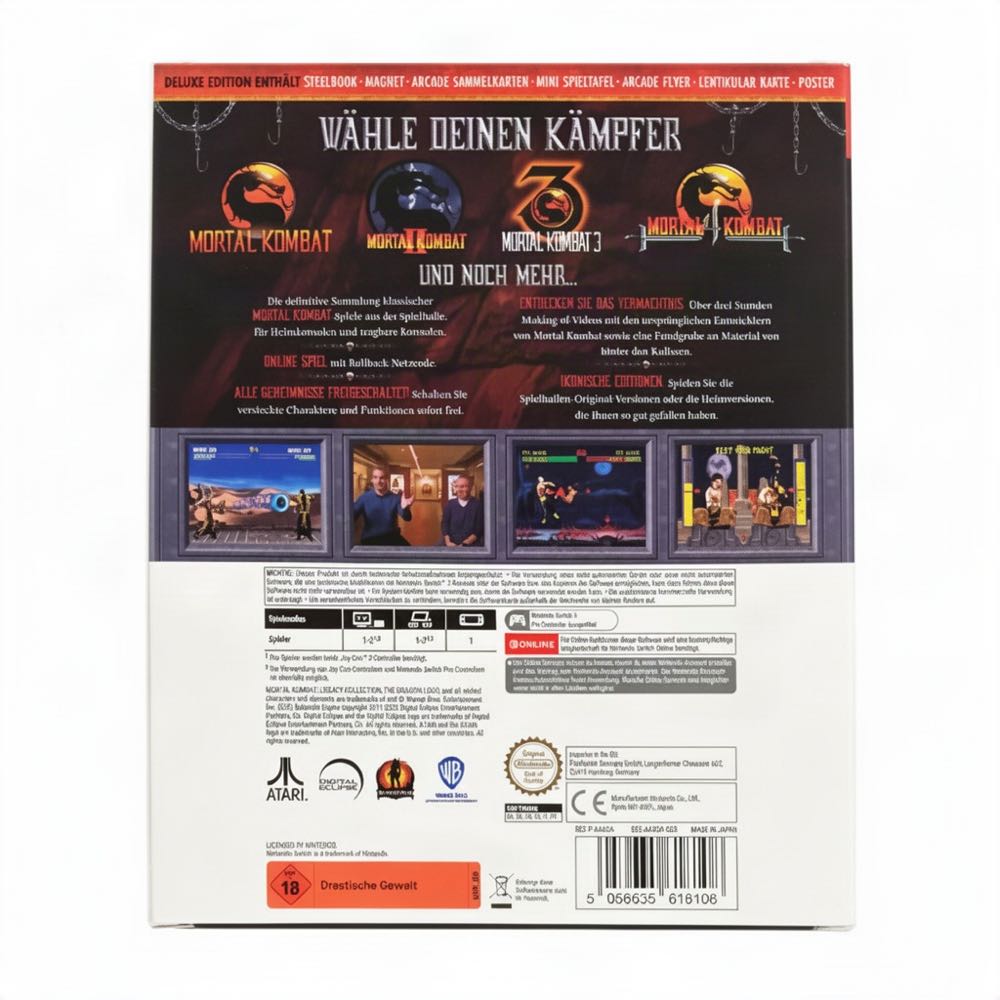 Mortal Kombat Legacy Kollection - Deluxe Edition Nintendo Switch 2 Gioco NSW2 Eu Ita - Collection Limited