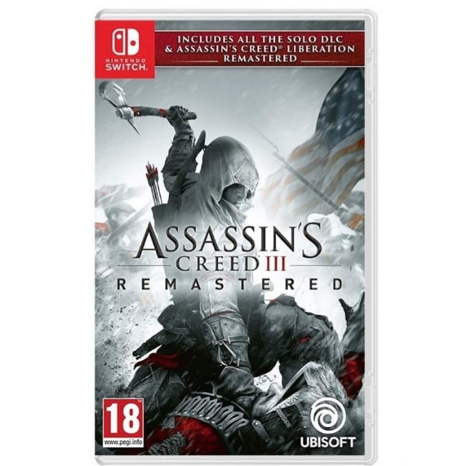 Assassin'S Creed 3 Remastered + Dlc Liberation Nintendo Switch Gioco Italiano