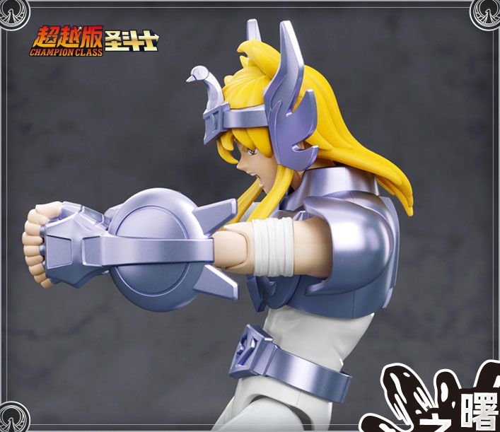 Blokees Saint Seiya: Model Kit Champion Class 07 (Cygnus Hyoga) Action Figure Cavalieri Zodiaco 75008 - Cigno