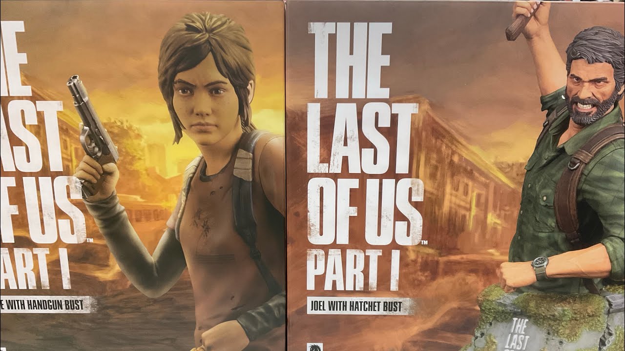 Dark Horse Deluxe: The Last Of Us Part 1 Ellie With Handgun Bust Statua Figure 20cm