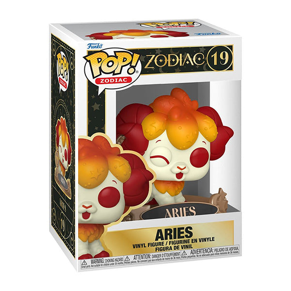 Funko Pop! Zodiac (19) Aries - Vinyl Figure 9cm Statuetta Ariete Vinile (Apr)