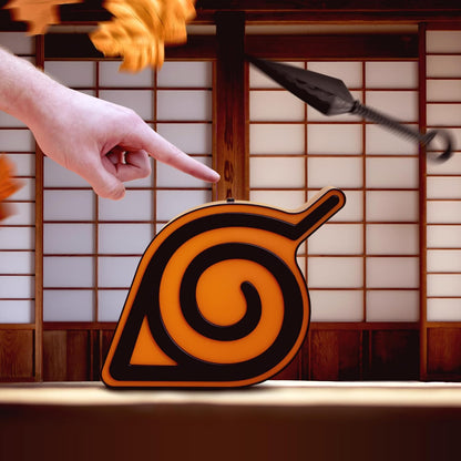 Abystyle Lampada A Parete Da Tavolo Naruto Shippuden Nuvola Konoha Anime Manga