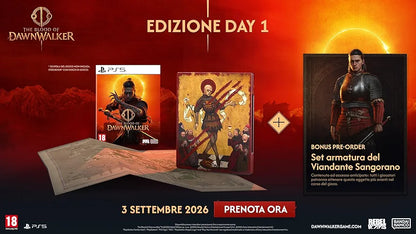 The Blood Of Dawnwalker (Day One Edition) Ps5 Gioco Ita Playstation 5 Nuovo (Preorder)
