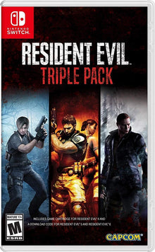 Resident Evil Triple Pack 4/5/6 Nintendo Switch Videogioco Italiano Nuovo