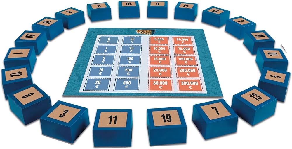 Affari Tuoi Gioco Da Tavolo Ufficiale Clementoni Tv 4+  Nuovo Rai