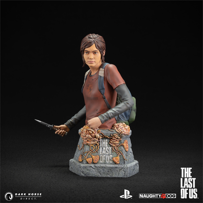 Dark Horse Deluxe: The Last Of Us Part 1 Ellie With Handgun Bust Statua Figure 20cm