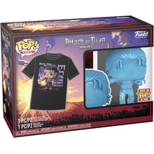 Funko Pop! Tees: Attack On Titan (1321) Eren Yaeger T-Shirt (L) + Vinyl Figure 9cm