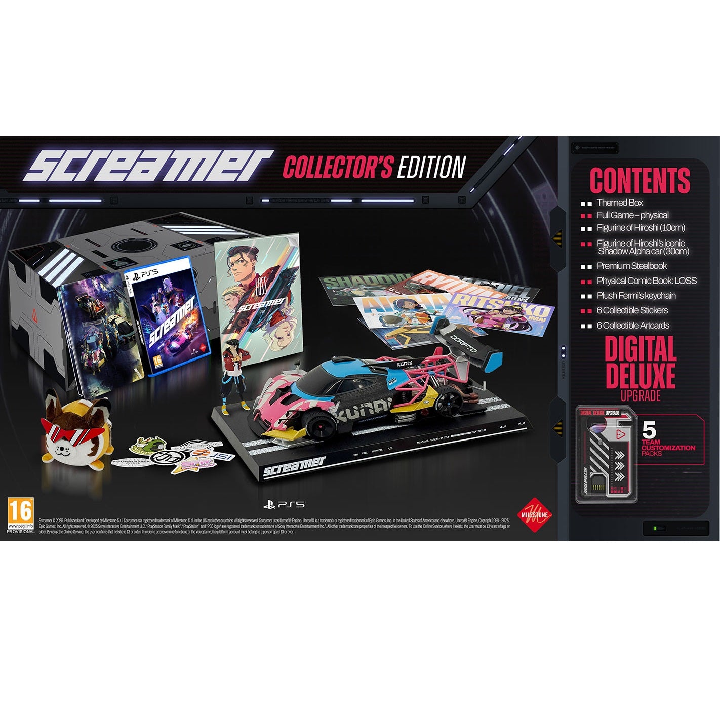 Screamer (Collector's Edition) Ps5 Videogioco Italiano Playstation 5 Nuovo Pal