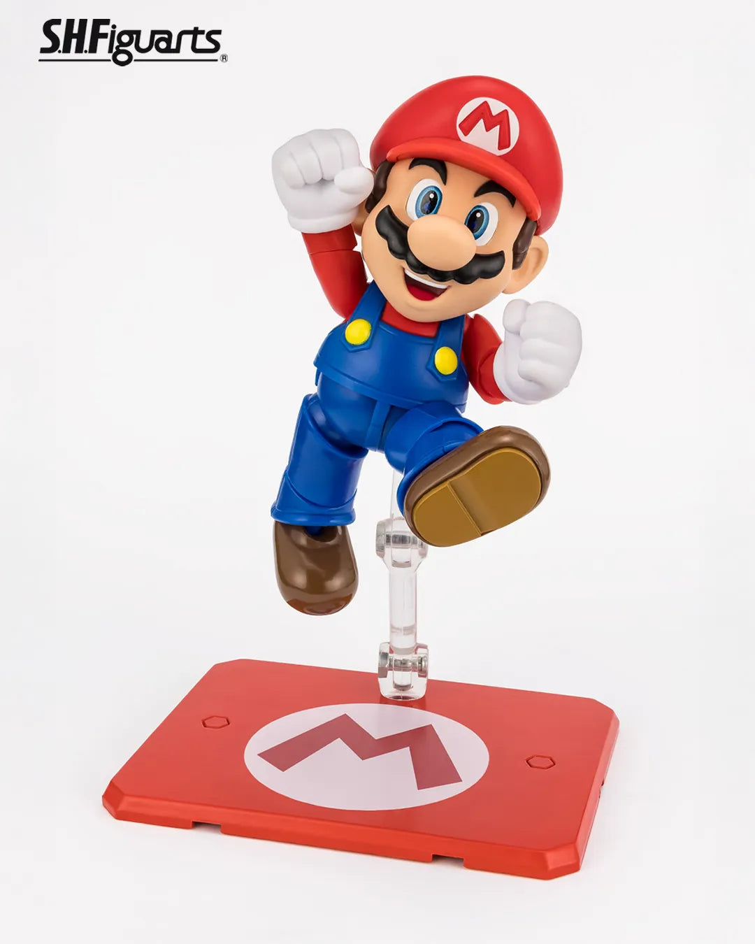 Bandai Namco S.H. Figuarts: Mario (Super Mario) - Figure Articolata 16cm Tamashi Nations