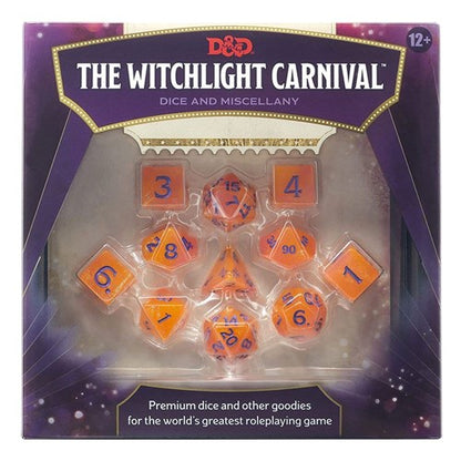 Dungeons & Dragons - The Witchlight Carnival Dice And Miscellany - Rpg Set Dadi