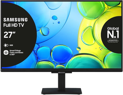 Samsung Full HD Smart Tv 27" Led UE27F6002 Wifi HDR Android Alexa TV