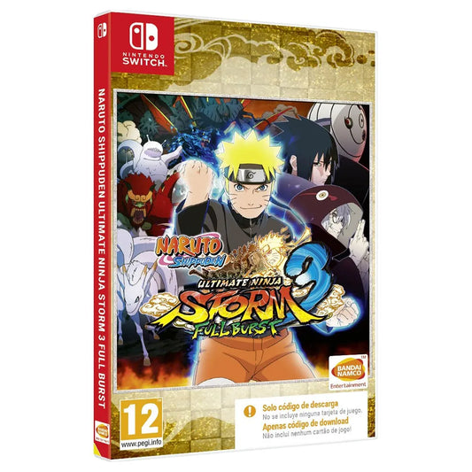 Naruto Shippuden Ultimate Ninja Storm 3 Full Burst Nintendo Switch Ita Nuovo