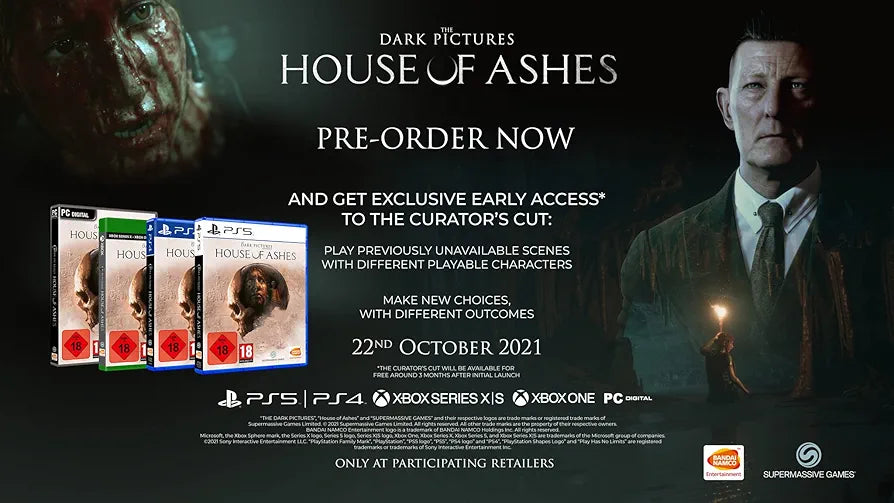 The Dark Pictures Anthology House Of Ashes Ps5 Videogioco Playstation 5 Italiano