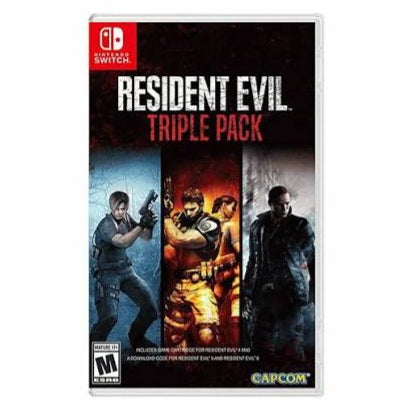 Resident Evil Triple Pack 4/5/6 Nintendo Switch Videogioco Italiano Nuovo