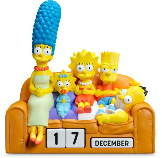 The Simpson Calendario 3D Perpetuo Da Tavolo Figure PVC Simpsons 16cm