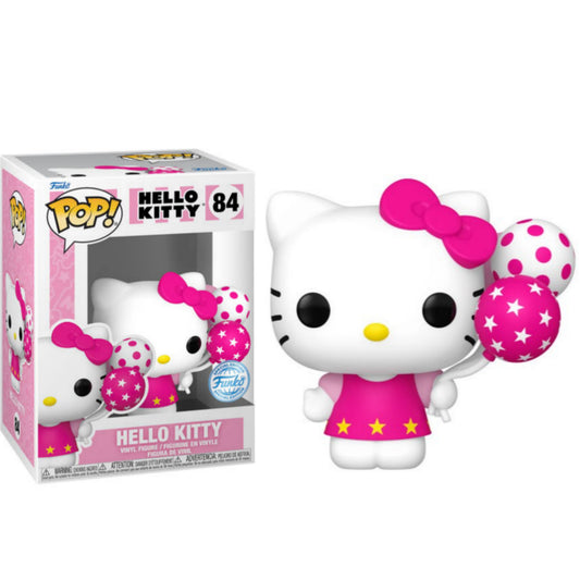 Funko Pop! Hello Kitty And Friends - (84) Hello Kitty W/ Balloons Special Figure 9cm