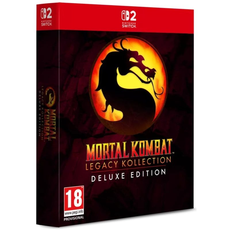 Mortal Kombat Legacy Kollection - Deluxe Edition Nintendo Switch 2 Gioco NSW2 Eu Ita - Collection Limited