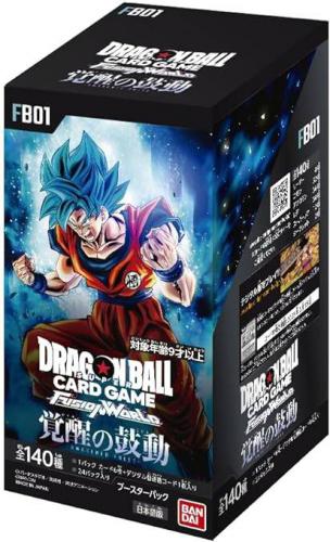 Dragon Ball Super Card Fusion World FB-01 JAP Box 24 Buste Tcg Awakened Pulse