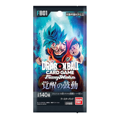 Dragon Ball Super Card Fusion World FB-01 JAP Box 24 Buste Tcg Awakened Pulse