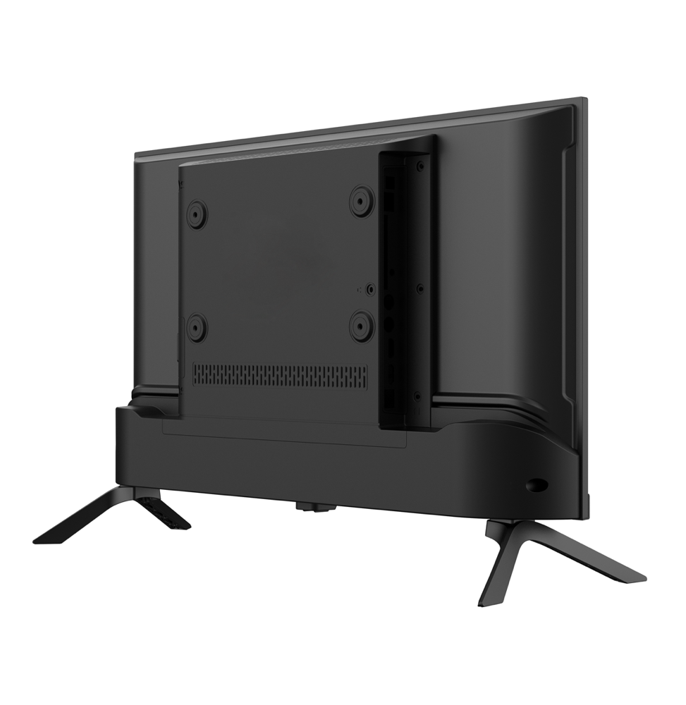 Graetz Smart Tv 24" HD Led Google Tv - DVB-T2-S2-C (220v / 12v Cavo incluso) CI+ - 2 Telecomandi con Funzione Vocale - Ideale per Camper Barca Hotel - GR24G1300
