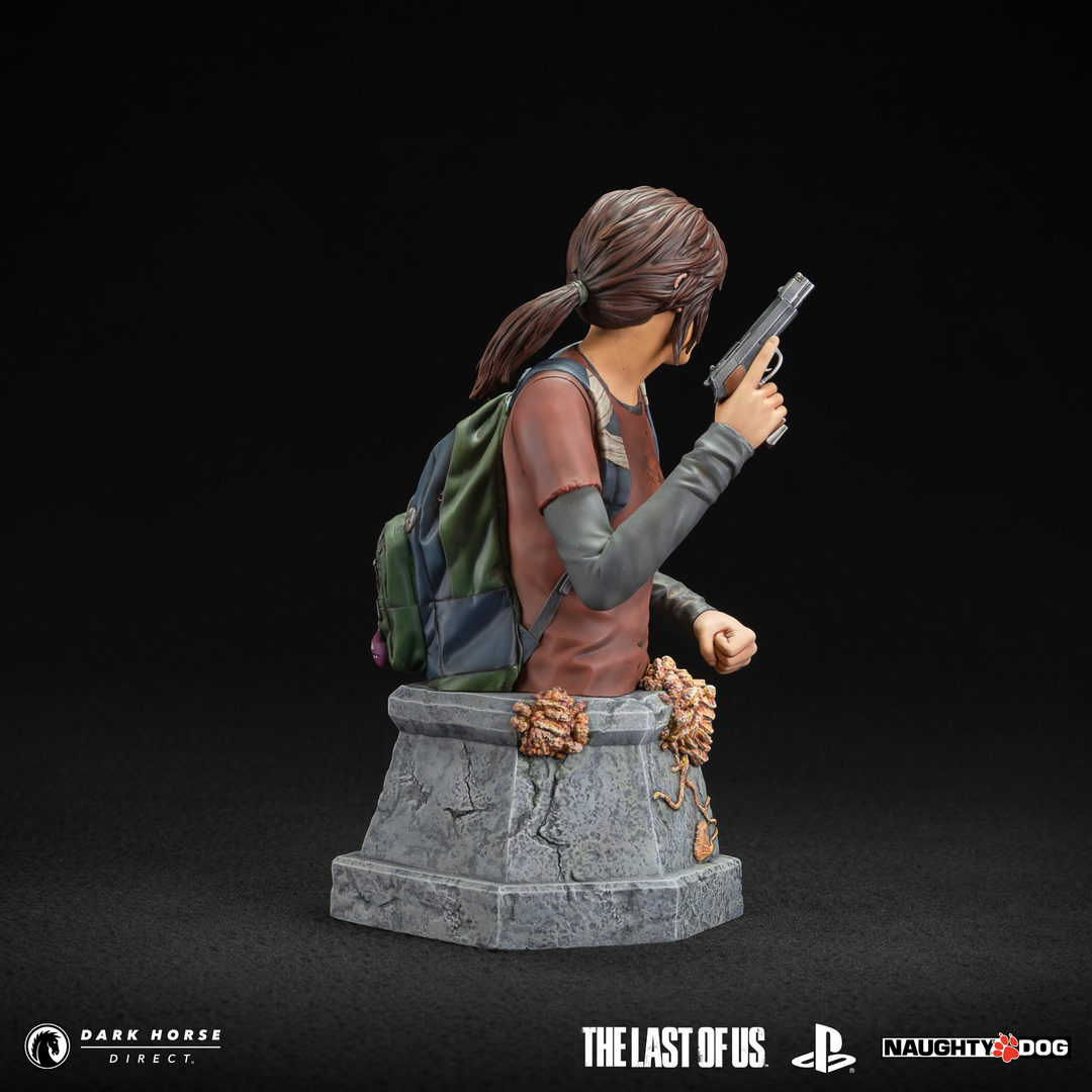 Dark Horse Deluxe: The Last Of Us Part 1 Ellie With Handgun Bust Statua Figure 20cm
