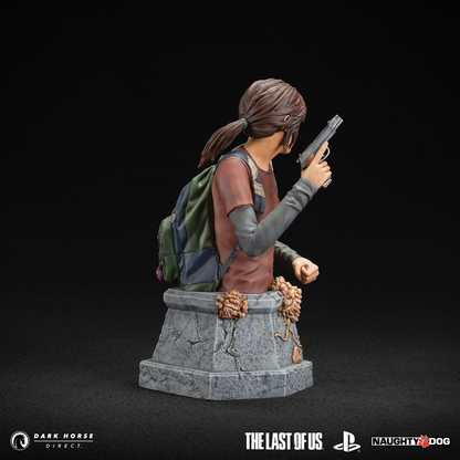Dark Horse Deluxe: The Last Of Us Part 1 Ellie With Handgun Bust Statua Figure 20cm