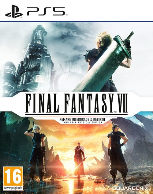 Final Fantasy VII Remake Intergrade & Rebirth Twin Pack Ps5 Gioco Playstation 5 PAL Ita Nuovo Sigillato