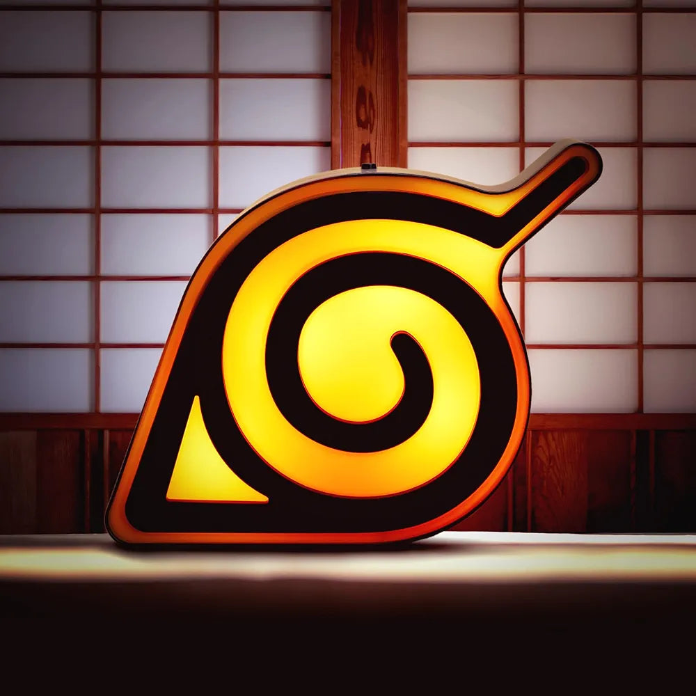 Abystyle Lampada A Parete Da Tavolo Naruto Shippuden Nuvola Konoha Anime Manga