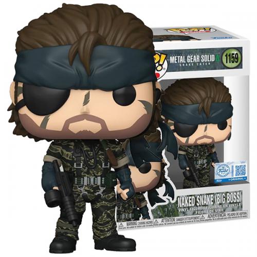 Funko Pop ! Games Metal Gear Solid Snake Eater - (1159) Naked Snake Big Boss EXM