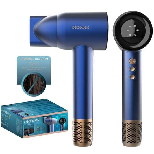 Cecotec Asciugacapelli IoniCare Digitale (RockStar Nano) Phon Capelli 2400w Blue