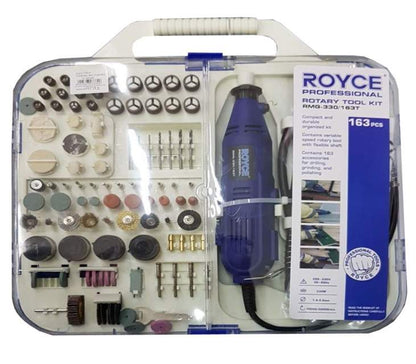 Kit Mini Trapano 163Pz Smerigliatrice Drimmel Rotante 330W Punte Frese | Rmg-330