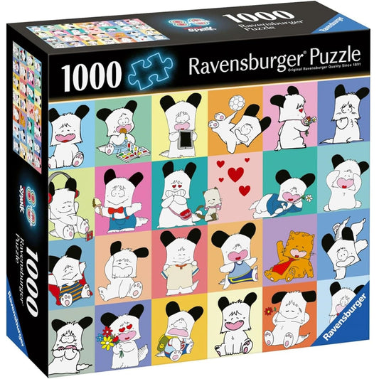 Ravensburger - Puzzle 1000 Pezzi Hello Spank - Puzzle Manga + Poster Incluso