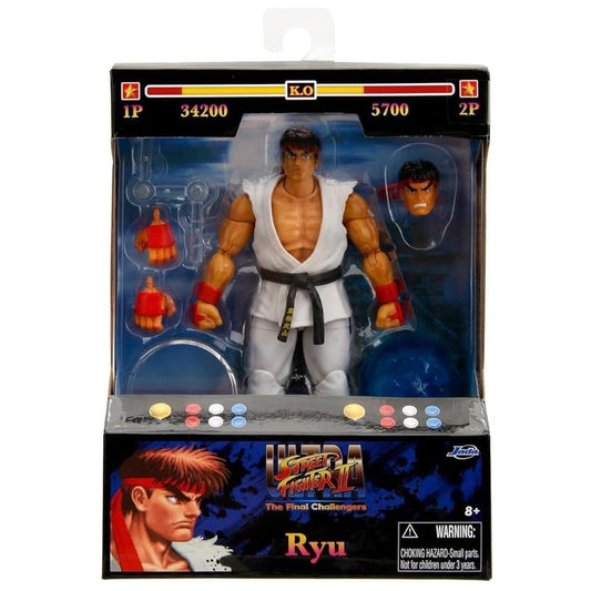 Jada - Ultra - Street Fighter II: The Final Challengers (Ryu) V2 Serie 2 Action Figure 15 cm