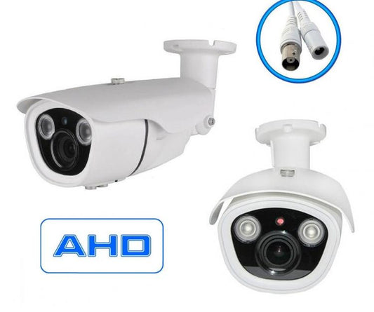 Telecamera Ahd 3 Mpx Videosorveglianza Led Ir Array Varifocale 2.8-12Mm Dvr Nvr