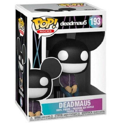 Funko Pop ! Rocks (193) Deadmau5 Vinyl Figure 9Cm Statuetta Statua