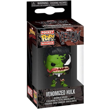 Funko Key ! Rocket - Marvel Venom - Venomized Hulk Vinyl Figure 4Cm Portachiavi