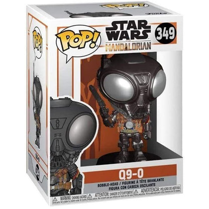 Funko Pop ! Star Wars Mandalorian (349) Q9-0 Vinyl Figure 9Cm Statuetta Statua