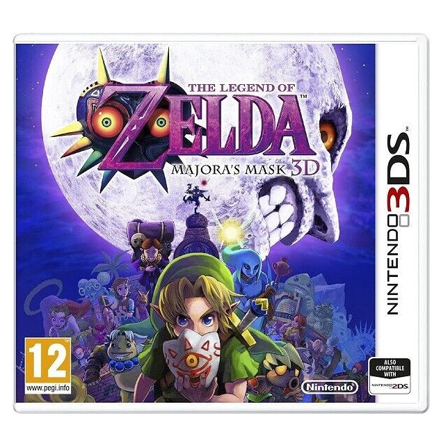 Legend Of Zelda Majora'S Mask 3D Nintendo 3Ds 2Ds Videogioco Italiano Eu Nuovo